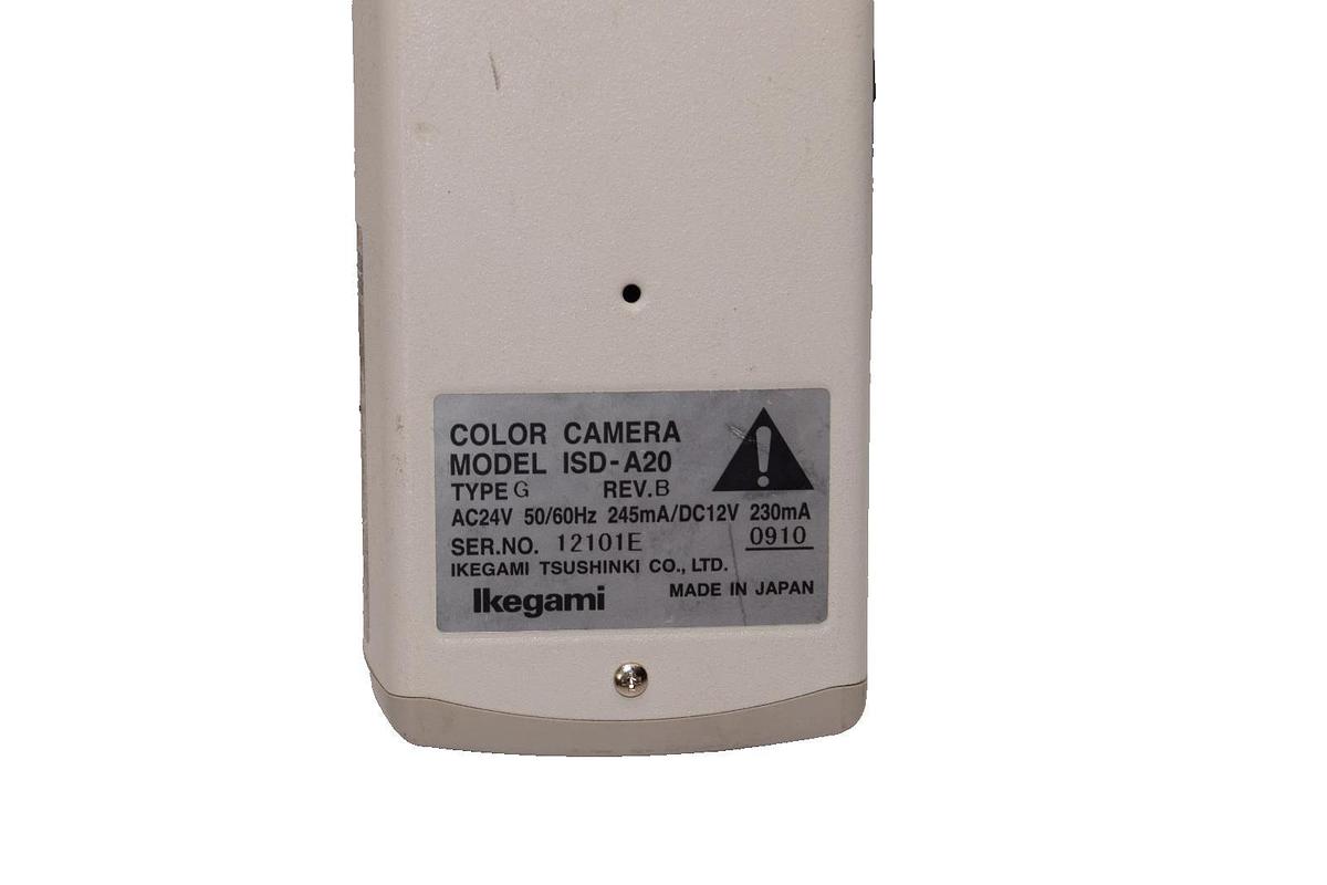 Used Ikegami IDS-A20 Pixim DPS Color Camera w/2.8mm F1.4 CCTV Lens