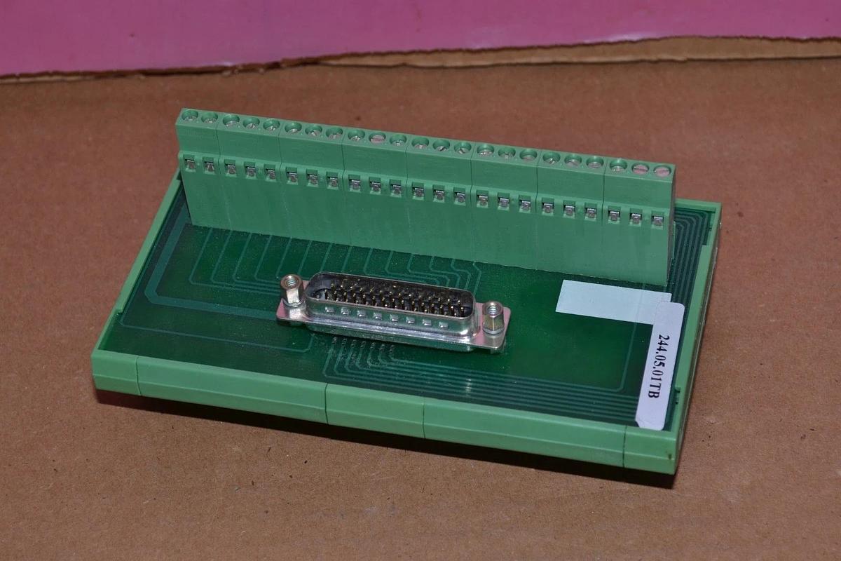 Used PHOENIX CONTACT INTERBUS-S FLKM-HDSUB-44/M FLKMHDSUB44/M FLKM HDSUB 44/M