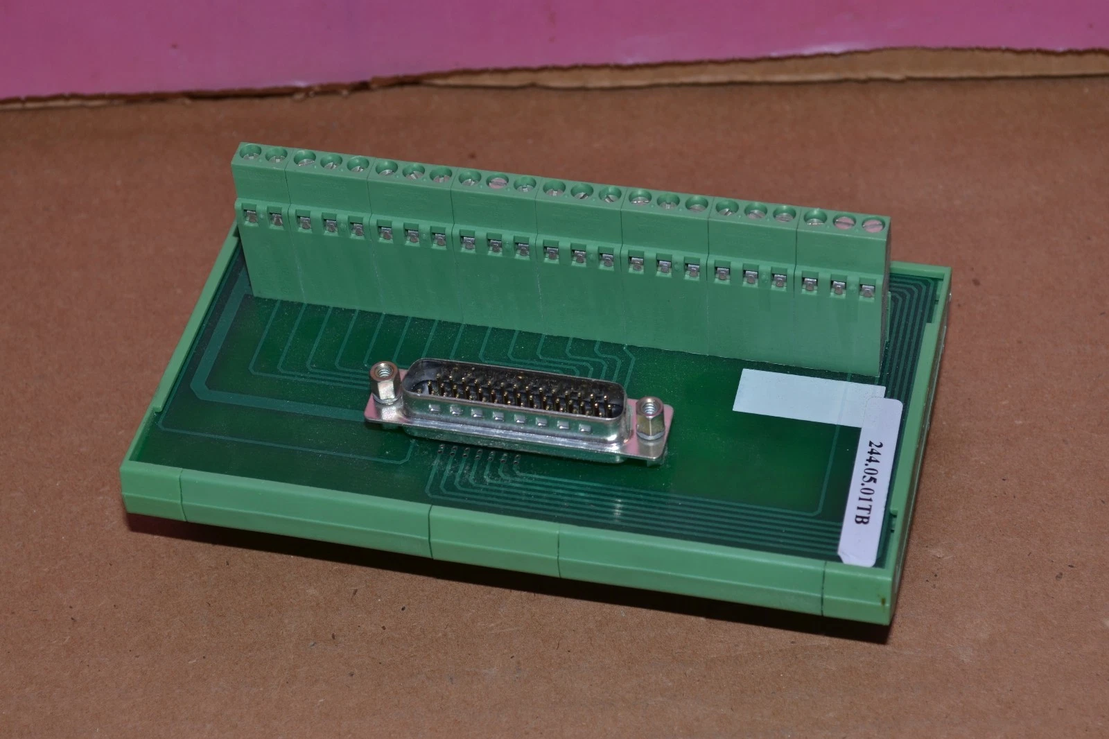 Used PHOENIX CONTACT INTERBUS-S FLKM-HDSUB-44/M FLKMHDSUB44/M FLKM HDSUB 44/M