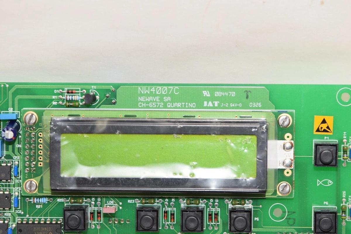 (NEW) EXIDE / NEWAVE NW4007C 37/03 CH-6572 Quartino Display PCB Board Assembly