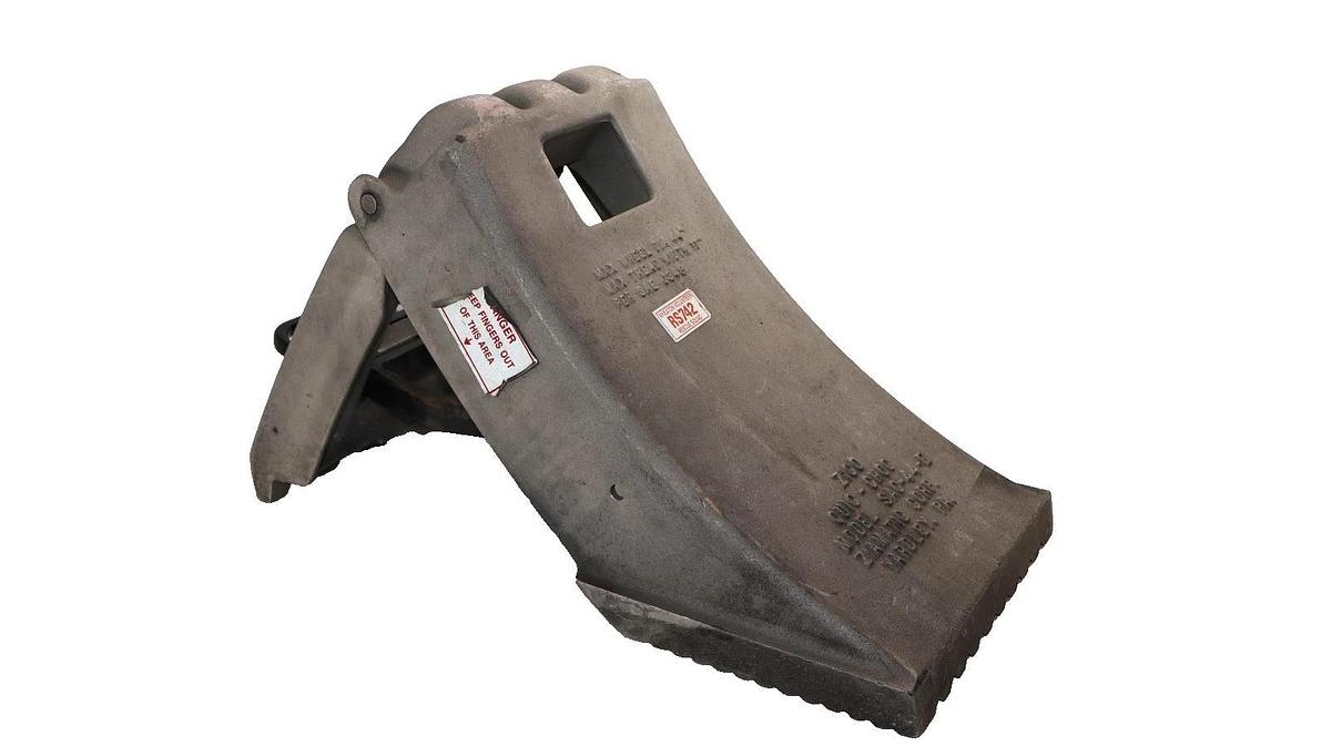 Used Zico Aluminum Quic-Choc Large Truck Wheel Chock  SAC-44-E  SAC44E max 44" dia