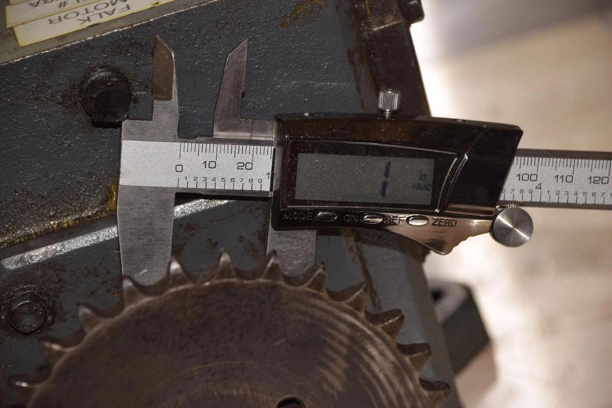 Used Falk 206WBM3A Omnibox Worm Reducer Ratio 20 to 1 Motor Frame 56, 1.28 HP