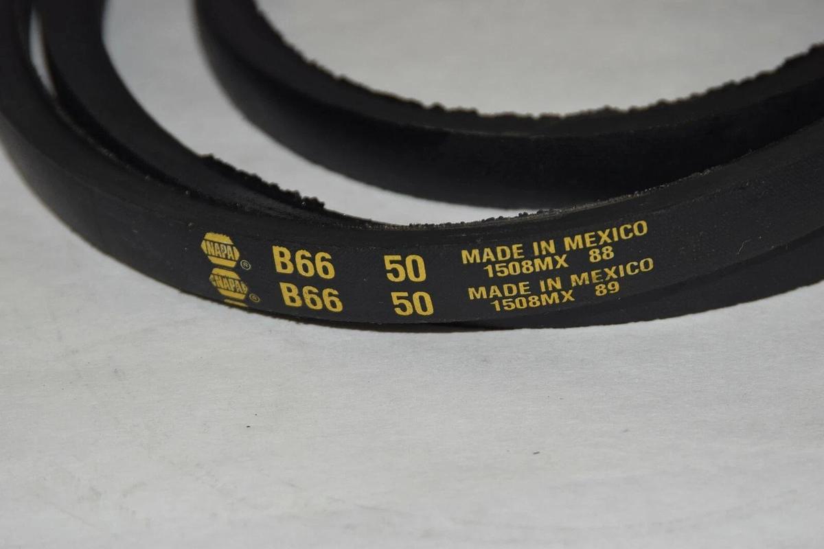 NAPA V-Belt  B66 50  B6650  B66-50  21/32" x 69"  16mm x 1750mm NEW