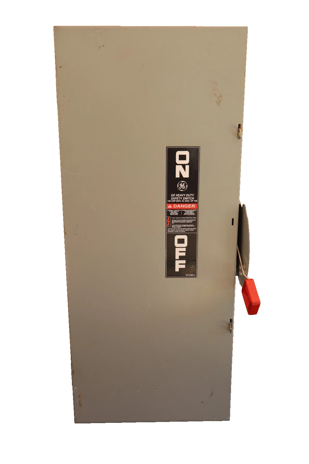 GE 100A Disconnect Safety Switch Non-Fusible THN3363CL 100 AMP (New)