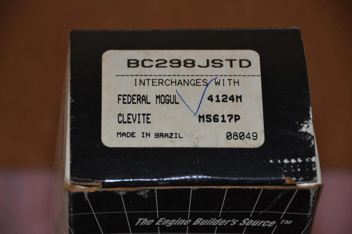 IROC ENGINETECH CHEVY MAIN ROD BEARING BC298J STD BC298JSTD NEW