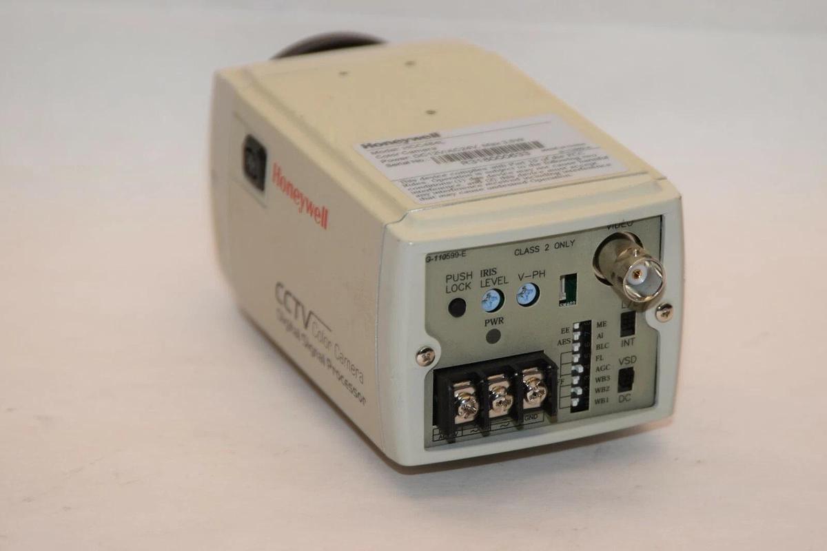 Used HONEYWELL HCC484L 12Vdc 24Vac 3.5W Color Camera