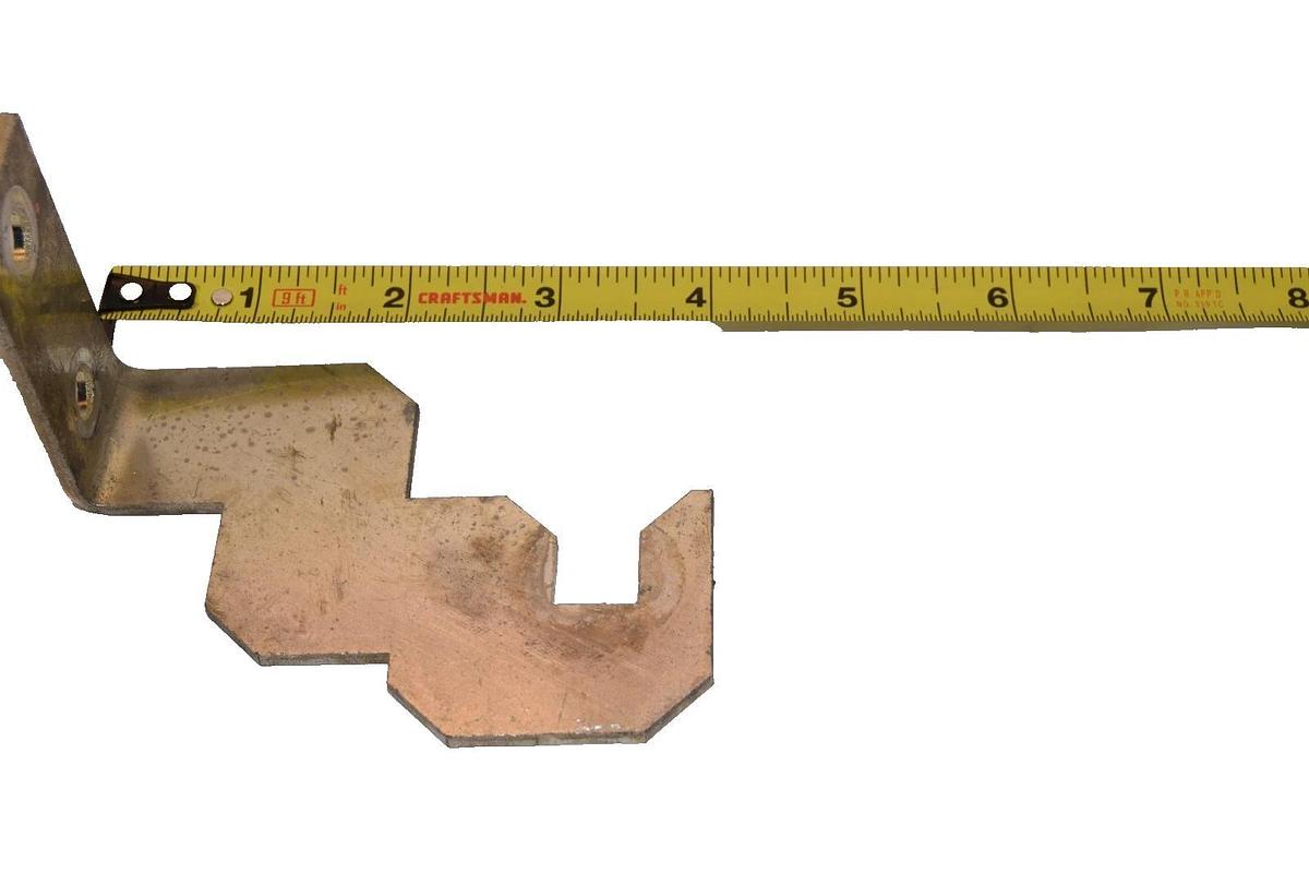 Used Buss Bar 4" x 2-3/8" x 2-1/2" Copper