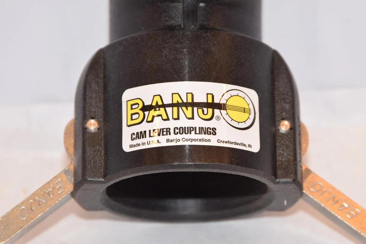 (NEW) BANJO 200B90 90 Degree Elbow 2" Polypropylene