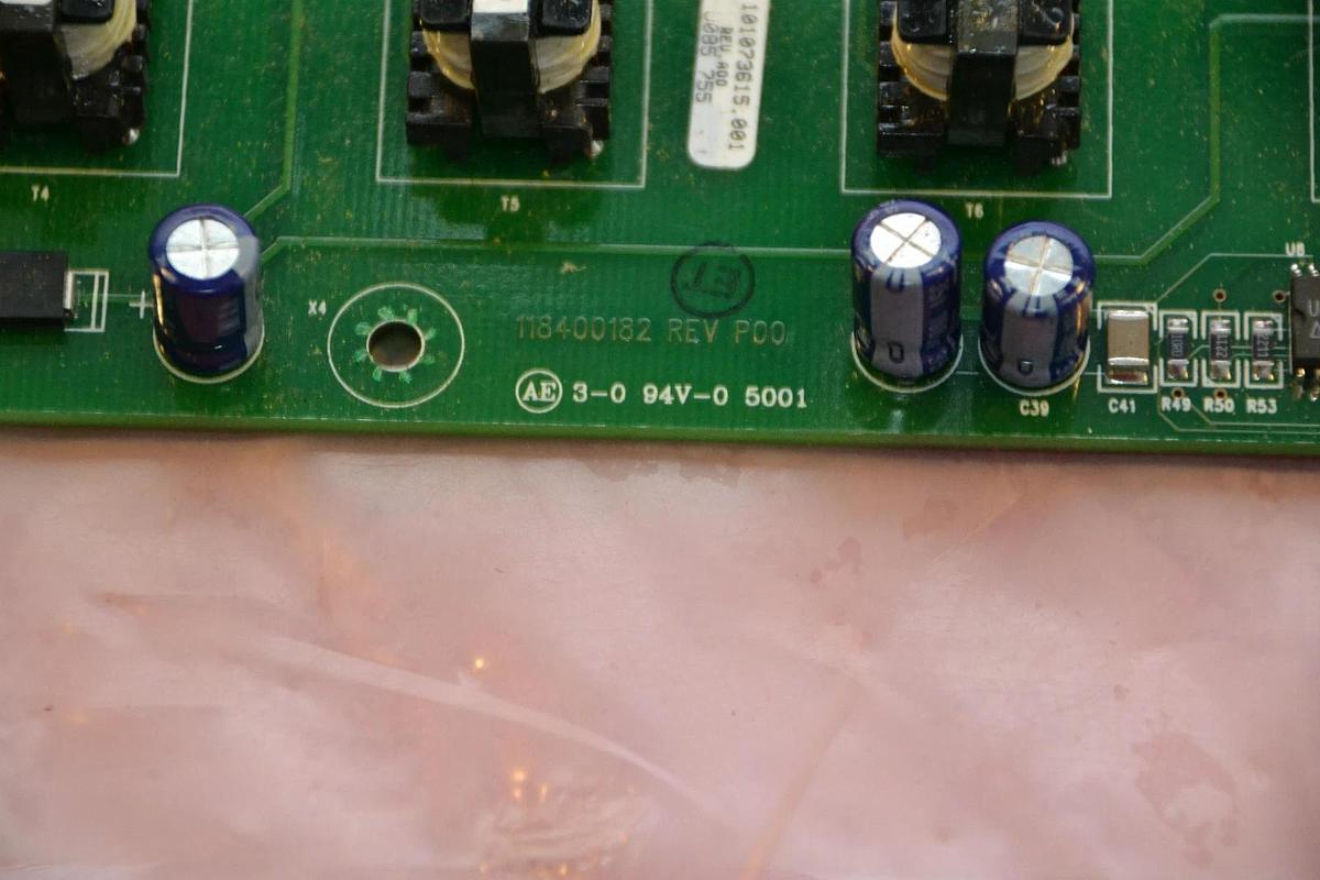 Used EATON Powerware  CIRCUIT BOARD CARD 118400182 94V-0 REV. P00 and B00