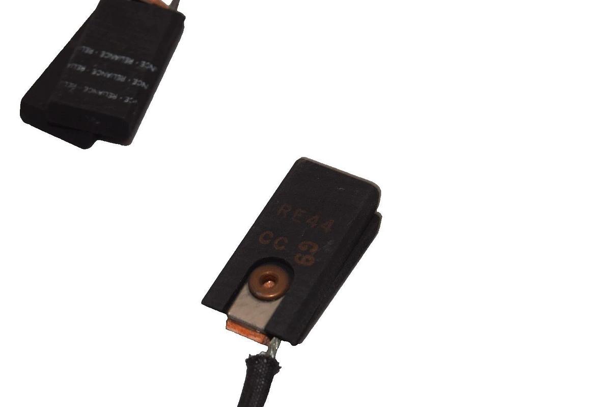 Reliance RE44CC G9 , 1-9/16" x 3/4" x 3/8"  Carbon Motor Brush (New - Lot of 3)