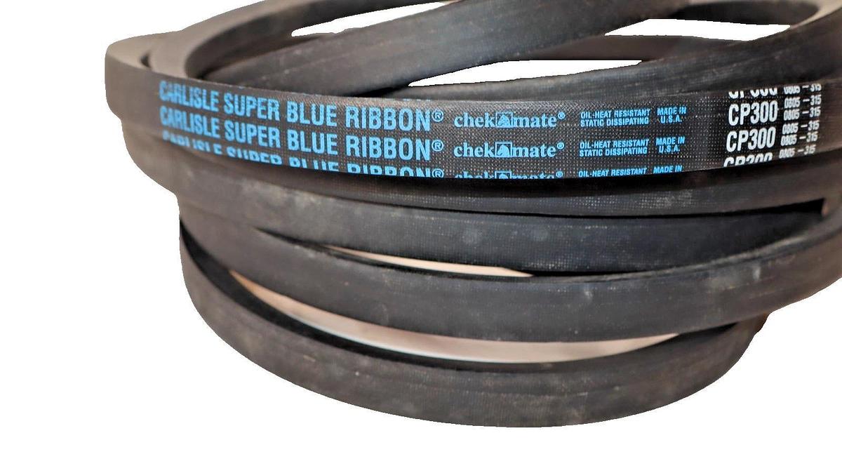 Carlisle V-Belt Belt CP300 Super Blue Ribbon Static Dissipating CP 300 USA (NEW)