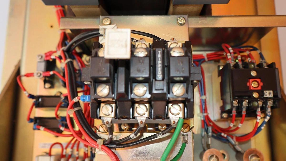 Allen Bradley Contactor Size Sz 8 509-JOD 509JOD B 3ph 3p 120v con. (take-out)