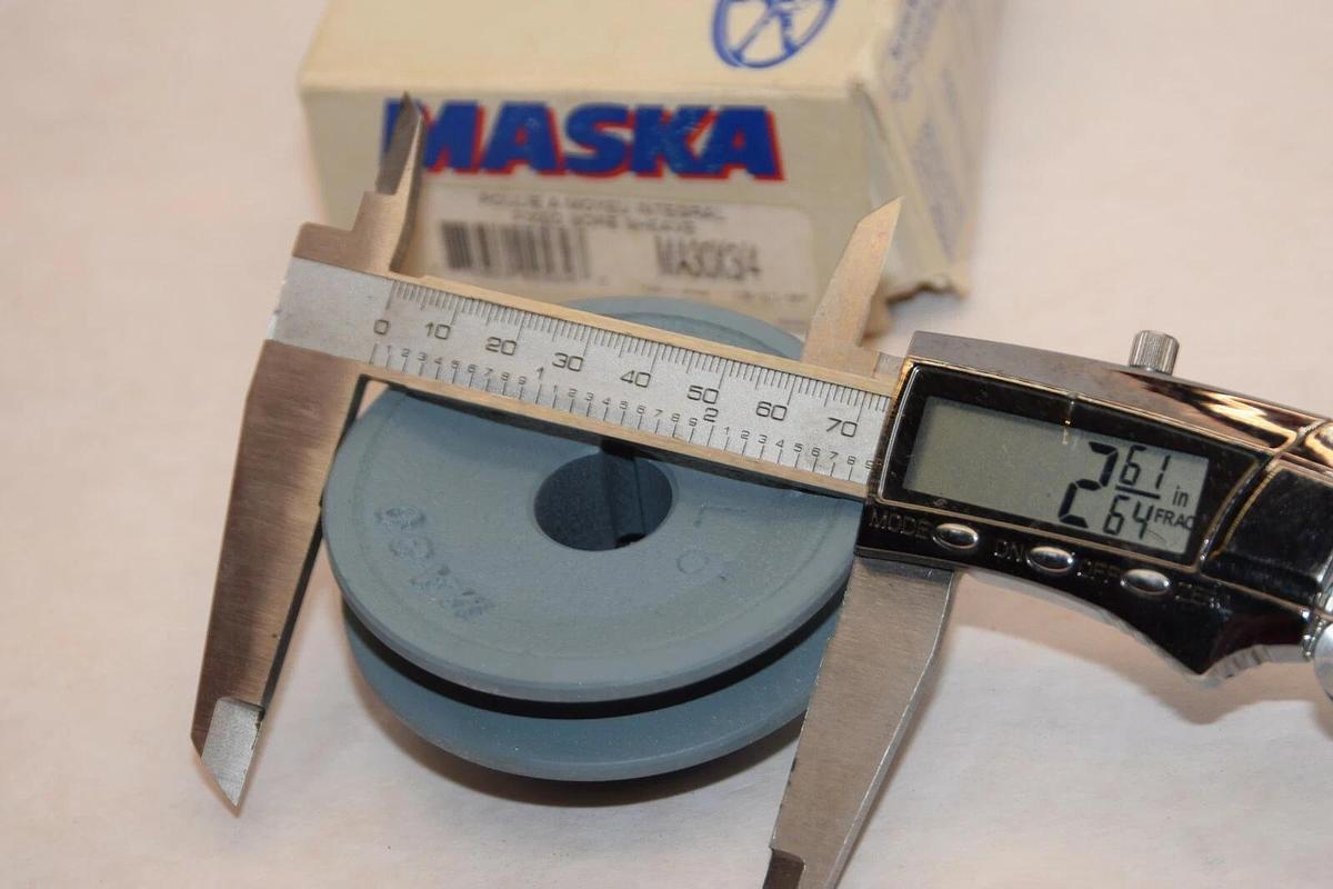 (NEW) MASKA MA30X3/4 3/4" Bore Single Groove Pulley
