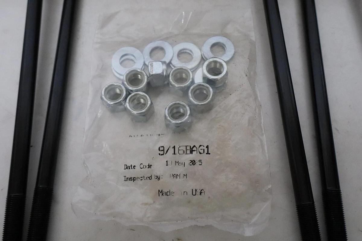 Rough Country 9/16" Square U-Bolts 7660  (3.0 x 13) (New)