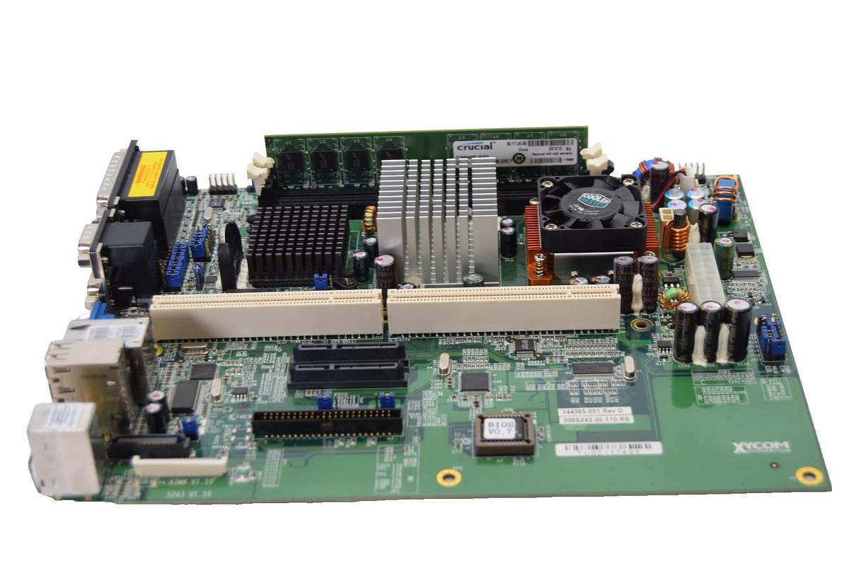 Used Xycom Motherboard AIM4 V1.10 144365-001 S243 V1.10 , TC07117493