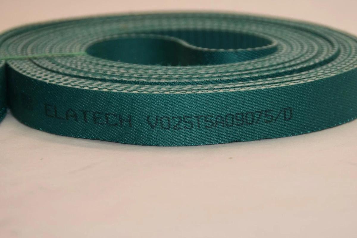(NEW) ELATECH V025T5A09075/D 25mm Fabric Timing Belt