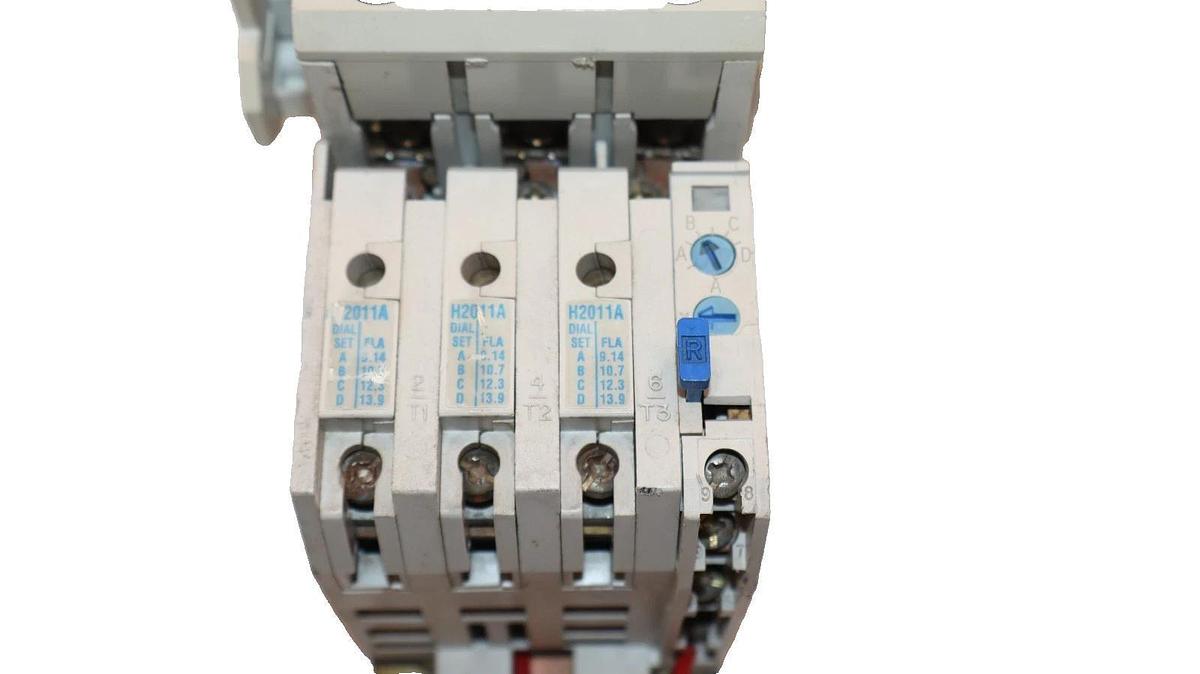 Cutler-Hammer Eaton Starter AN16DN0 Size Sz 1 600V 27A 27 Amp 120v coil H2011A