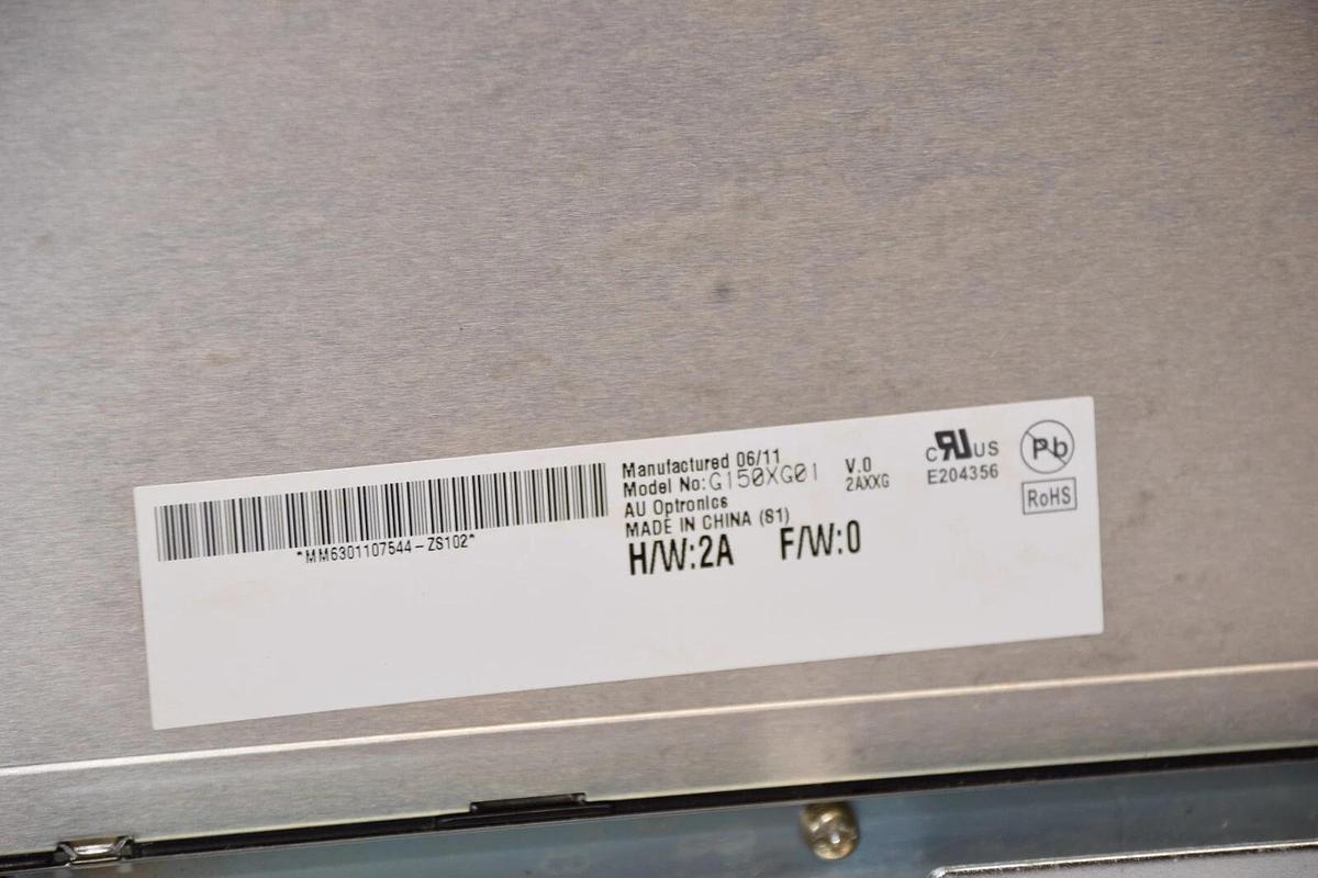 Used ALLEN BRADLEY AU OPTRONICS G150XG01 1500P 15" LCD Display Front Cover Screen