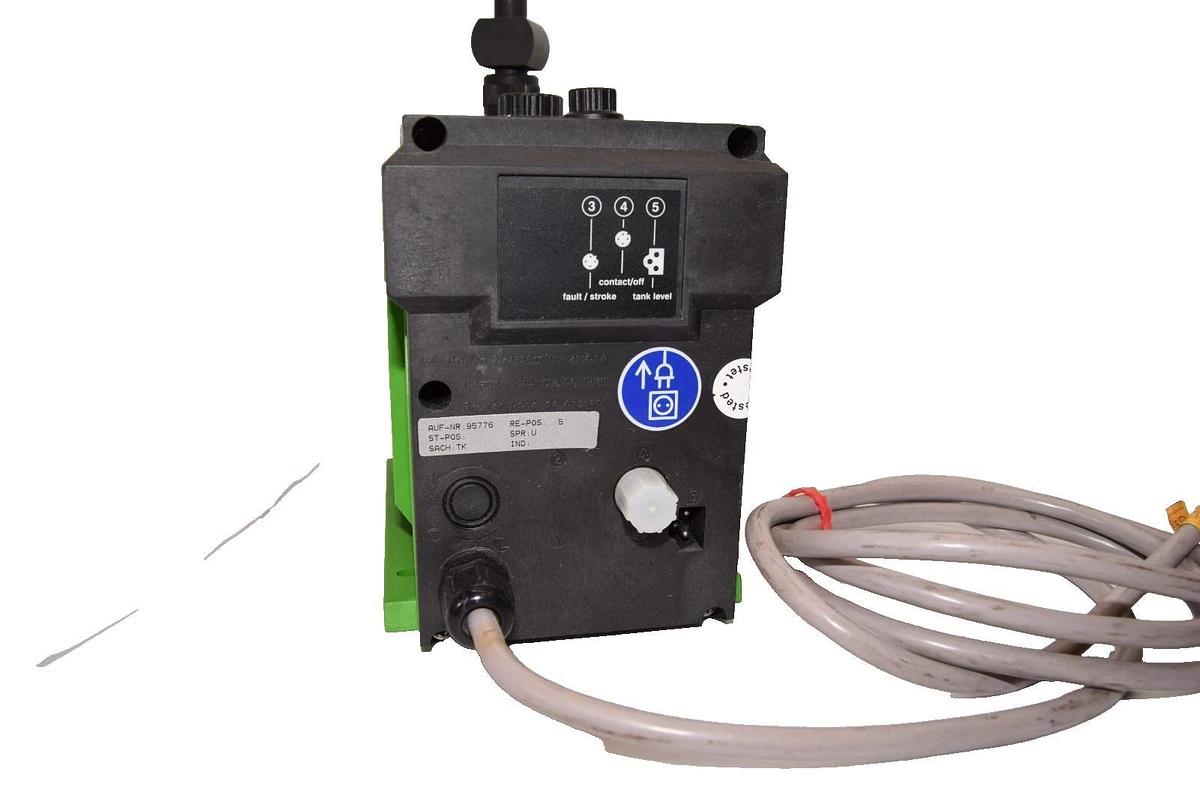 Used Alldos Eichler Gmbh 208-1.0 D54R24E20 0.32gph 145psi Metering Pump