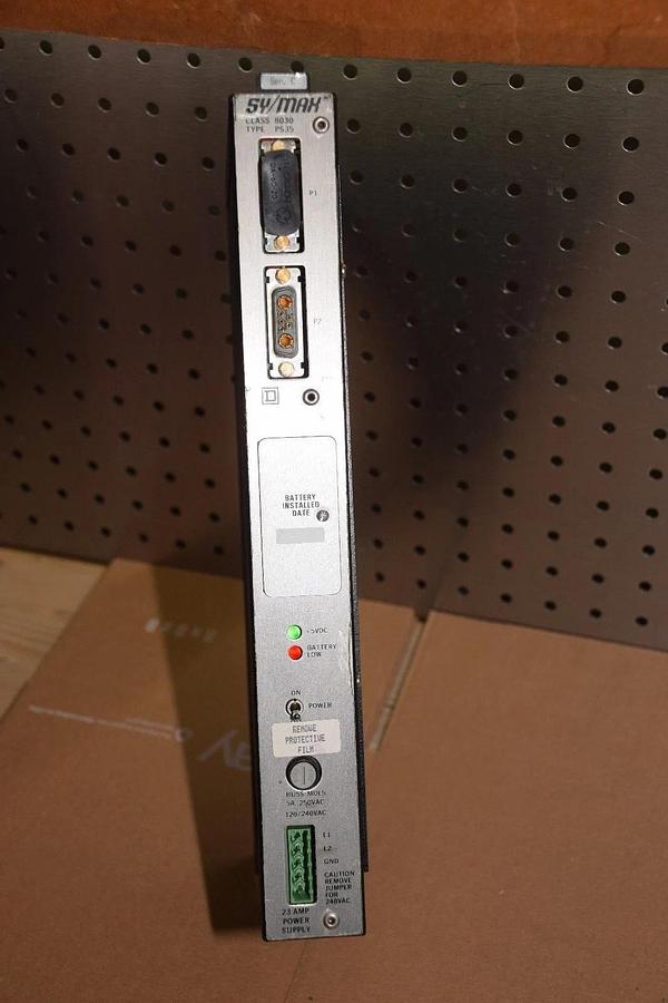 SQUARE D SY/MAX CLASS 8030 Type PS35 Power Supply 8030, PS 35, PS35 PS-35 Ser C