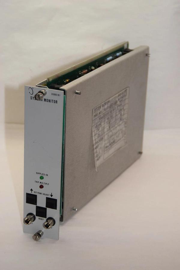 BENTLY NEVADA 3300/01-01-00 System Monitor (New has a broken faceplate stand off