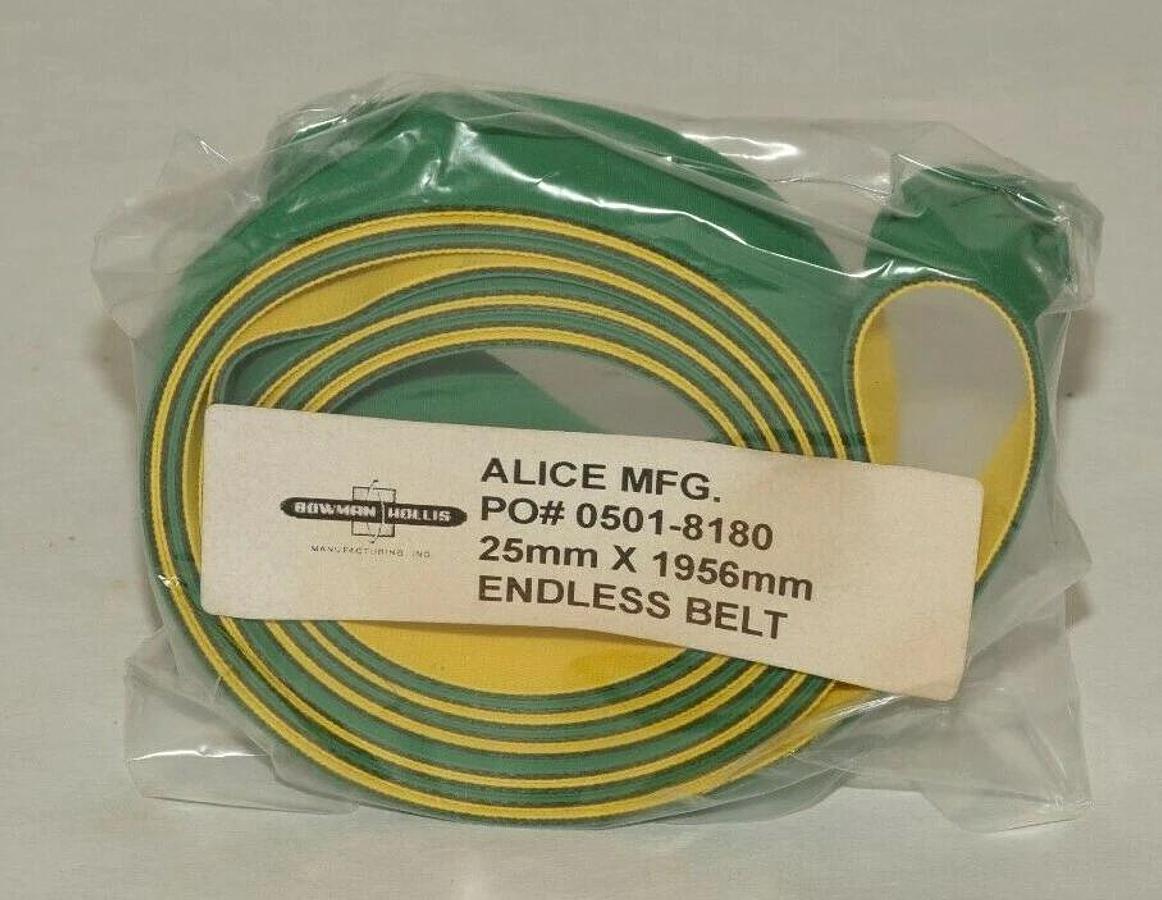 BOWMAN HOLLIS 25mm X 1956mm Endless Belt 0501-8180 05018180 (NEW)