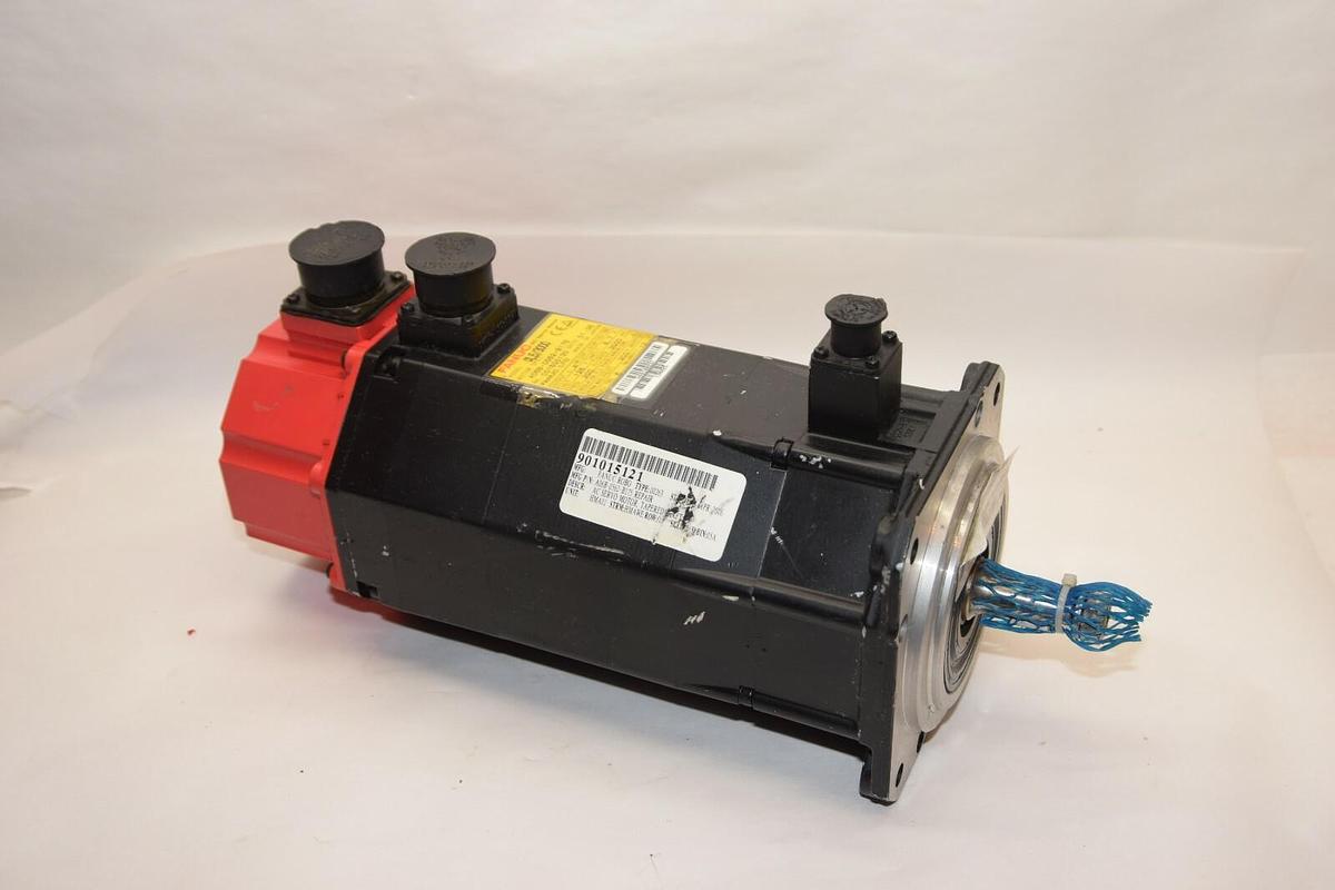 Refurbished Fanuc L6/3000 AC Servo Motor A06B-0562-B175 3000 RPM 126V 1.4 kW 8.7 Amp