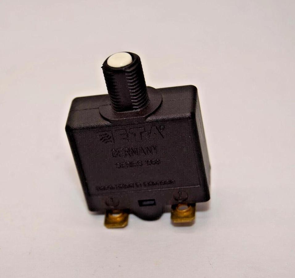 Lot 5  E-T-A ETA 1658-G21-00-S83-5A BREAKER  7-17sec 5A 5 Amp G21 1658 240v 28v
