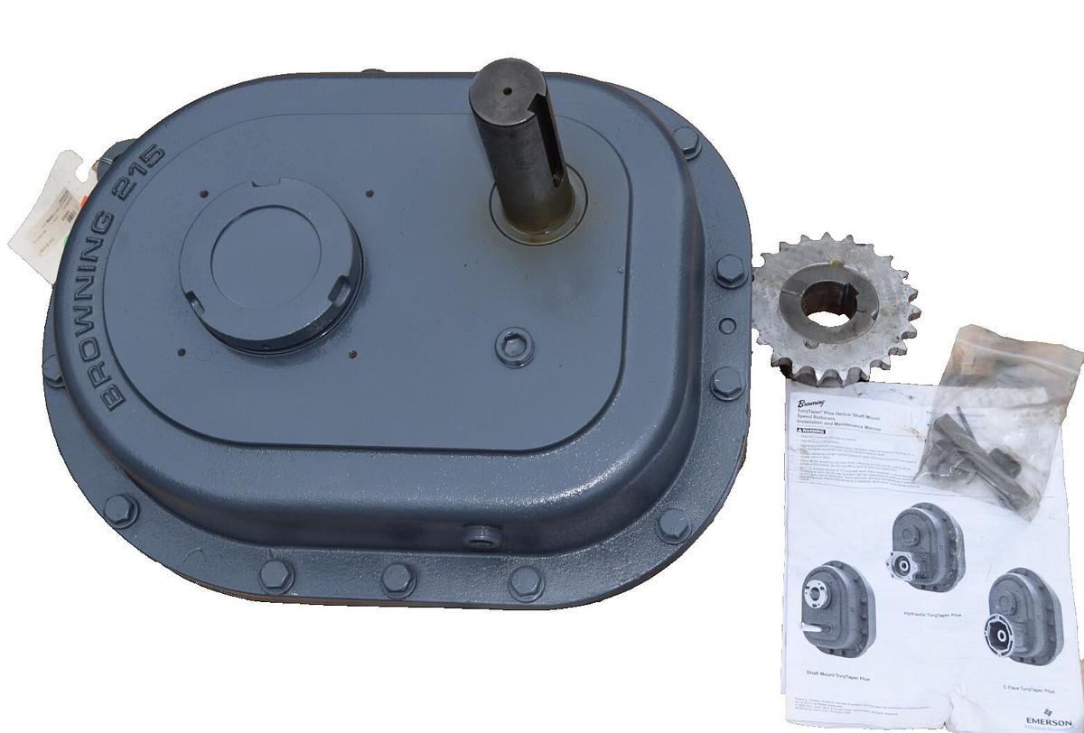 Browning Shaft Mounted Gearbox Gear Box Speed Reducer 215 215SMTP25 24.9  NOS