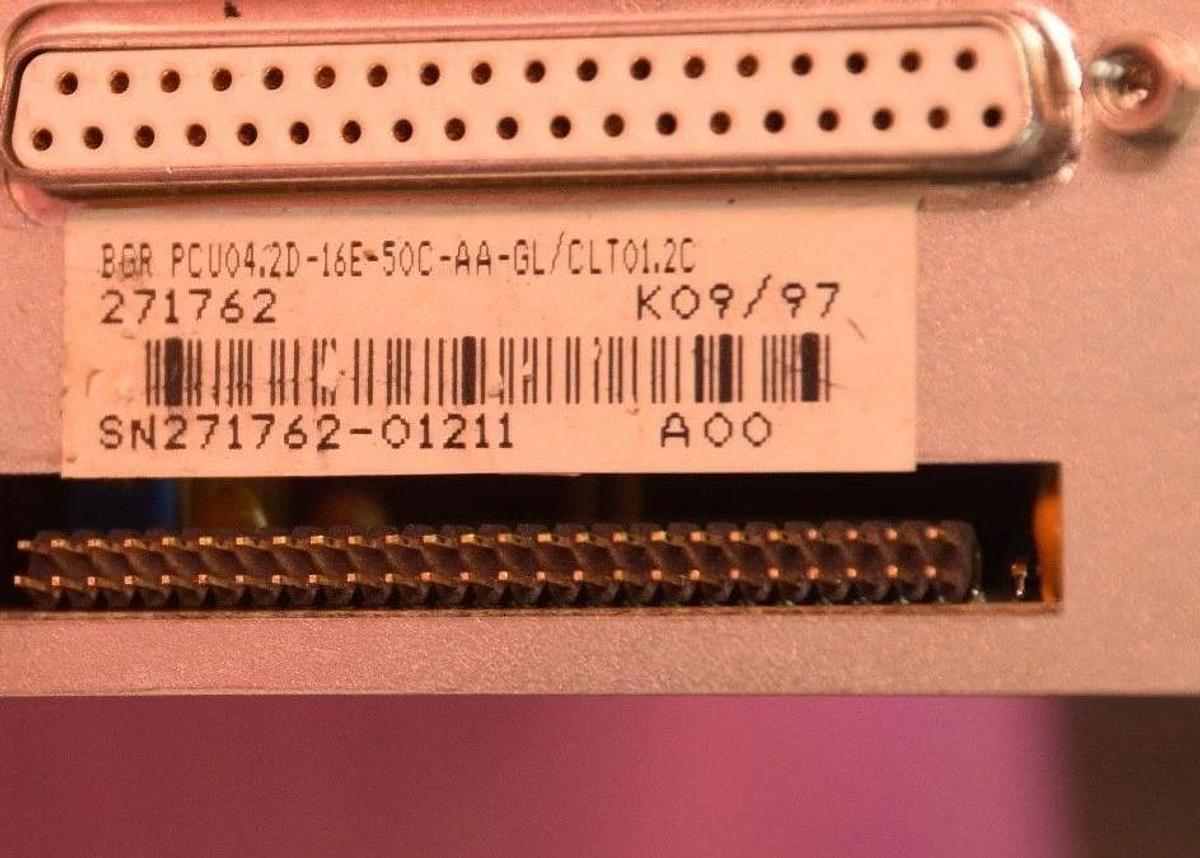 Used INDRAMAT CONTROL BOARD PCU04.2D-16E-50C-AA-GL/CLT01.2C