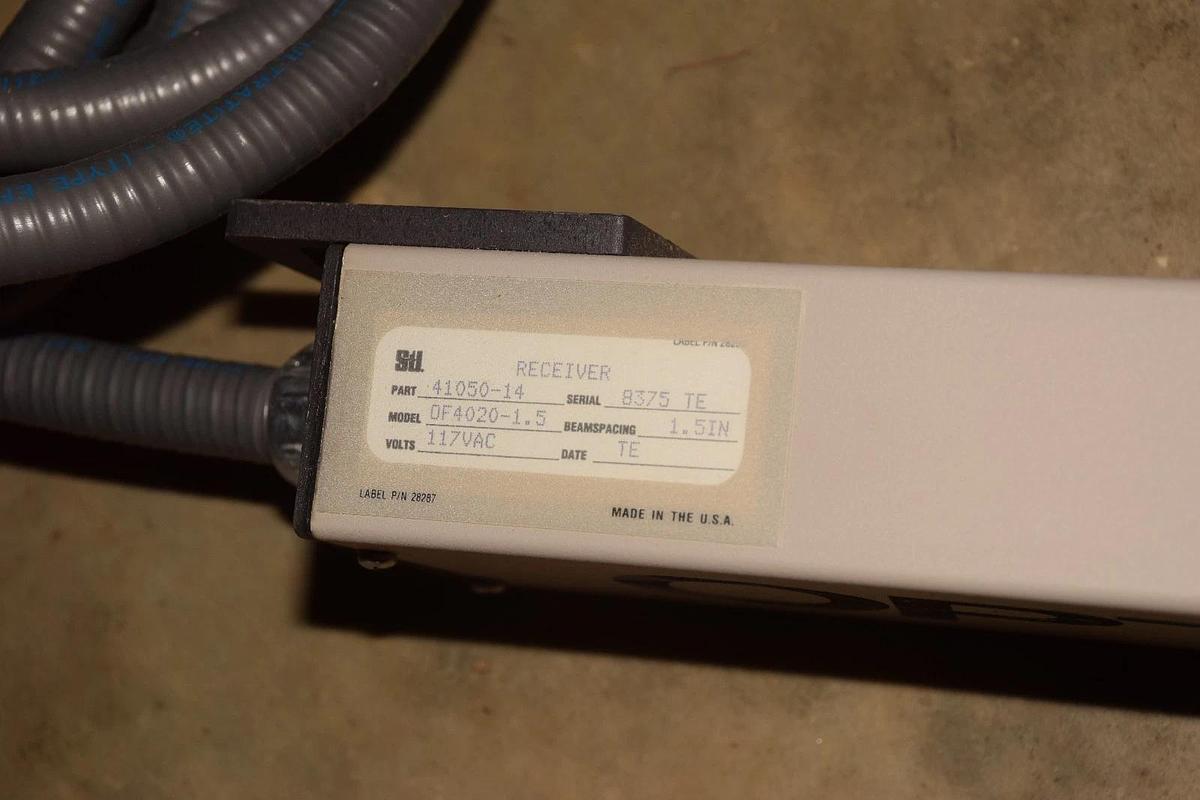 STI Optofence Light Curtain Set OF4020-1.5 41050-14 Reciver Transmitter (New)