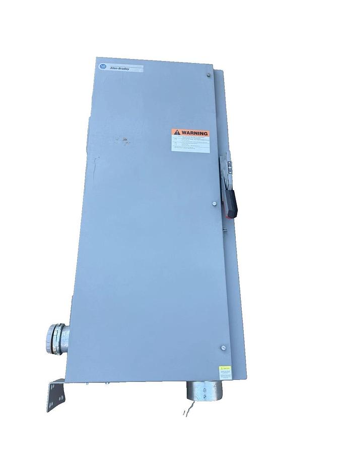Used ALLEN BRADLEY 400 Amp 1494G-FF3J6  AL-208 Enclosed Switch Disconnect 600VAC 400A