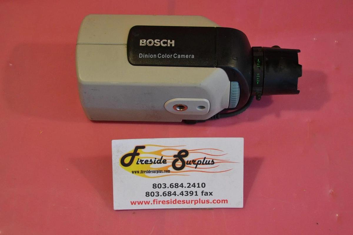 Used BOSCH DIGITAL COLOR CCD CCTV SECURITY CAMERA LTC0455/21 LTC0455 w/ Computar Lens