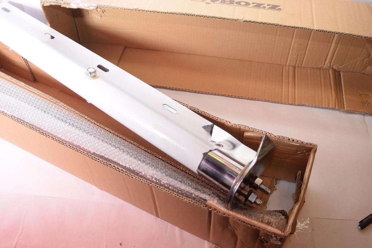 (NEW) TBOZZ X002BM5QL9 Stainless s/s Straight Spring Loaded Mud Flap Hanger