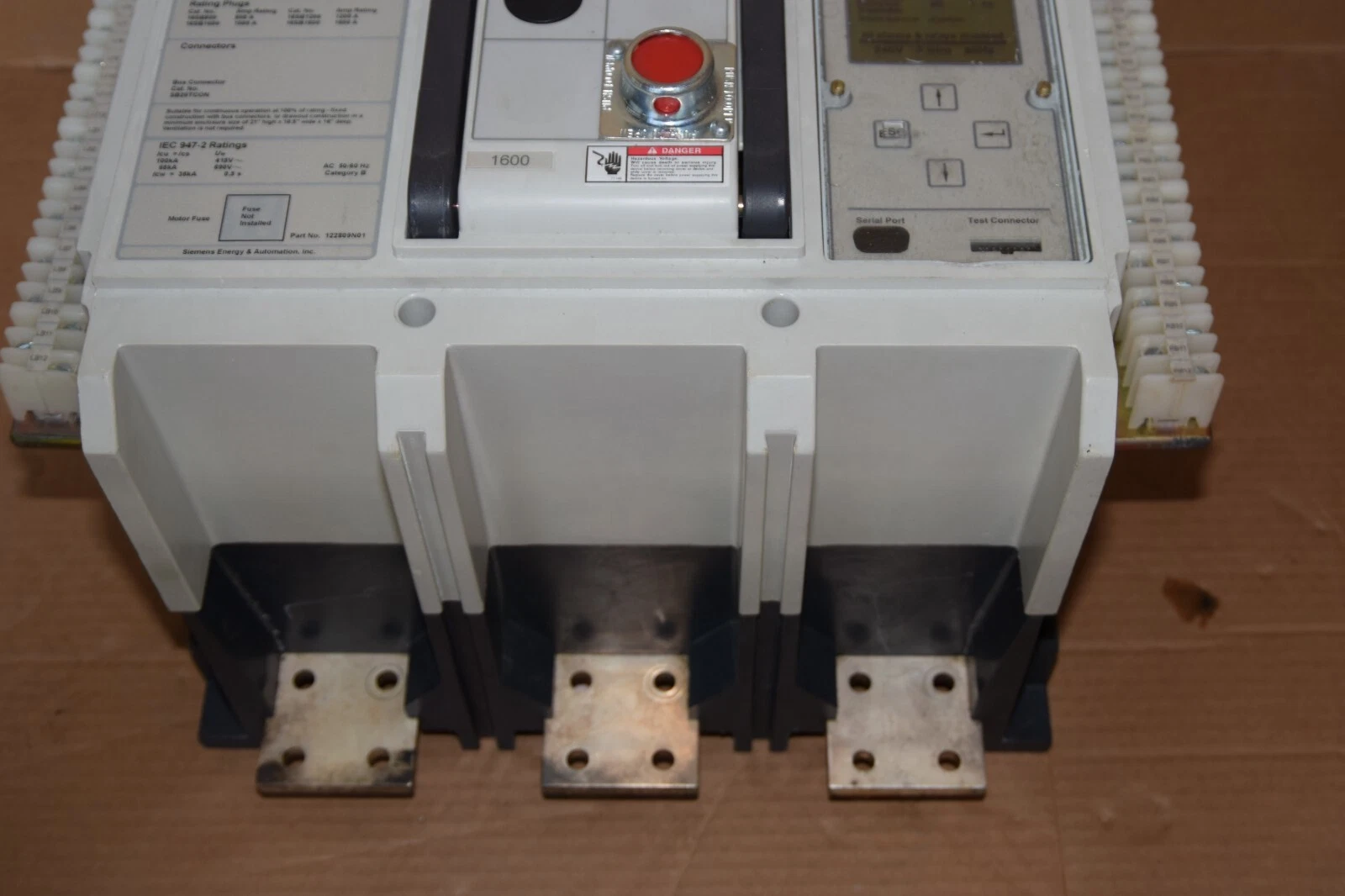 (New) Siemens SBS1600 SBS2016 Breaker 1600 AMP 600VAC