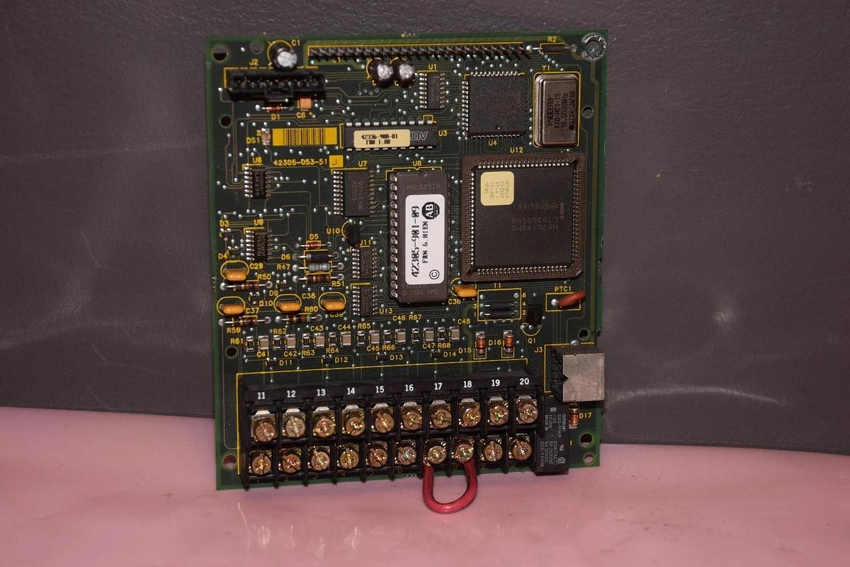 Used ALLEN BRADLEY 42305-901-09 4230590109 FRN 6.01 EN CONTROL BOARD