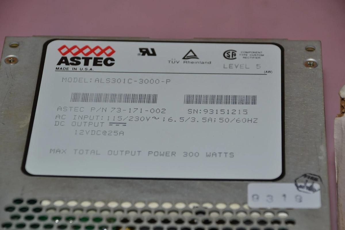 ASTEC ALS301C-3000-P ALS301C3000P 115/230V 50/60Hz 300W POWER SUPPLY NEW