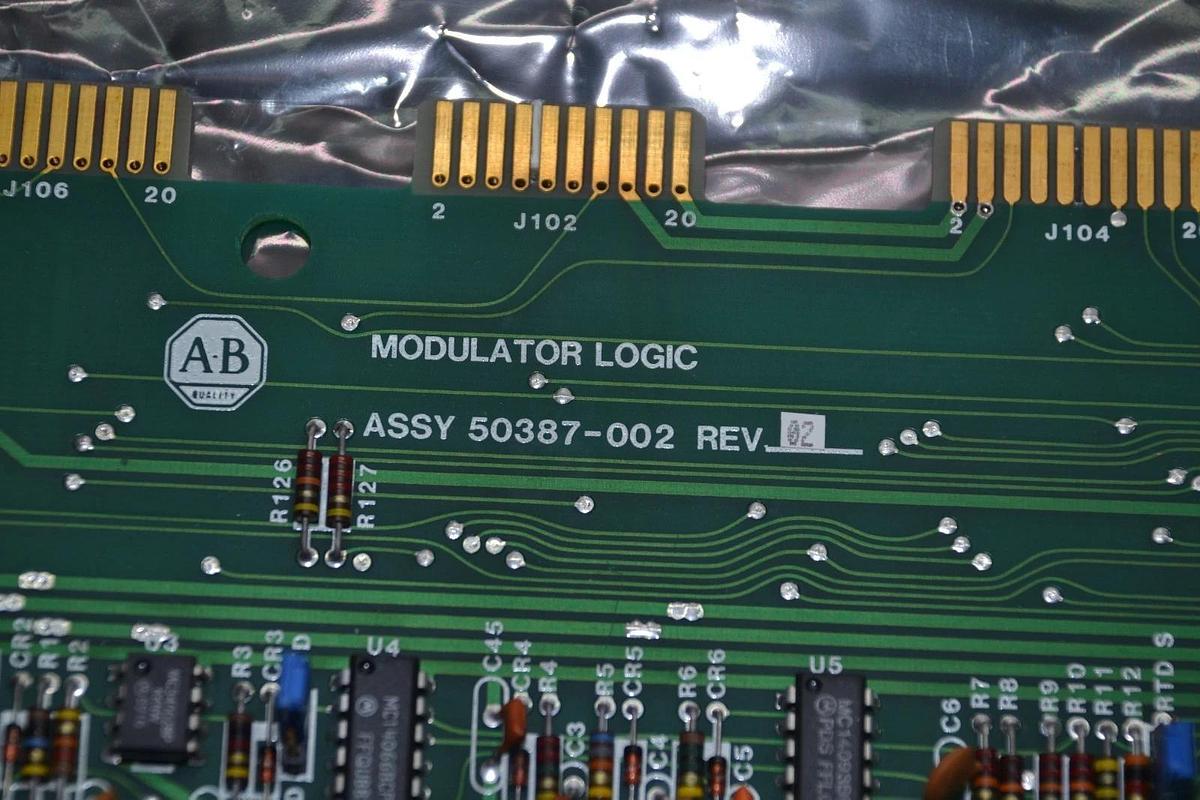 ALLEN BRADLEY S50387-002 MODULATOR LOGIC ASSEMBLYPCB, NEW