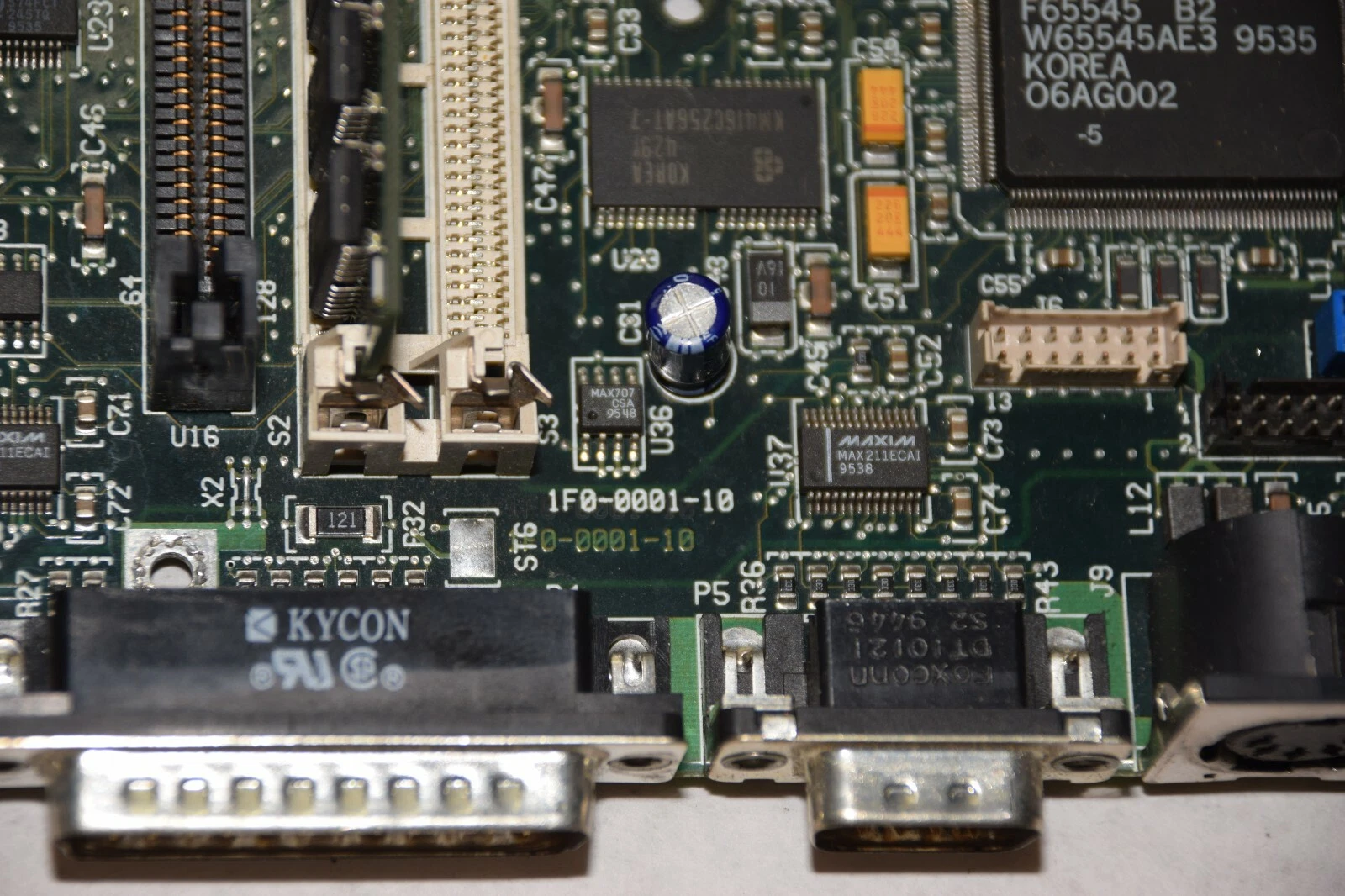 Used Nematron Mother Board 1F0-0001-10 1S0-0001-1C from 5840 ICC525-74210300 hdd2714