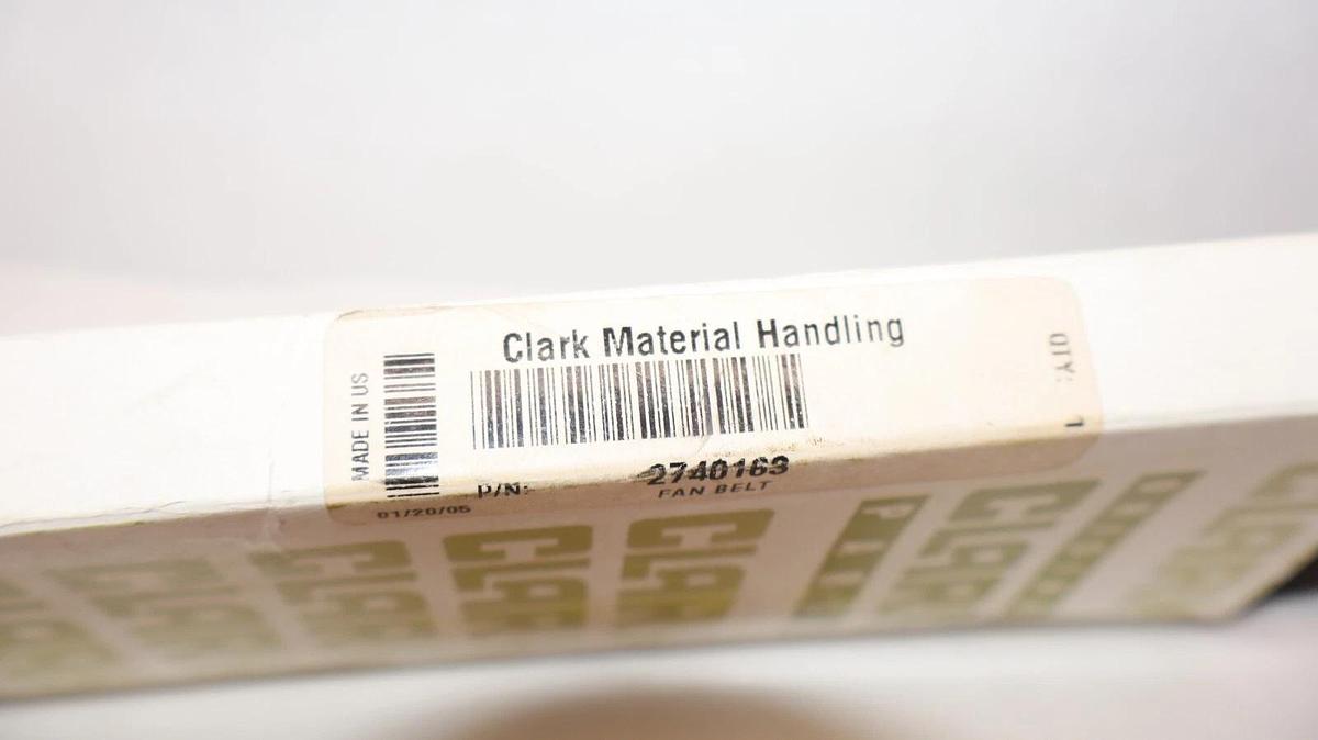 (NEW) CLARK 2740163 , DF 42-9998  Fan V-Belt OEM USA