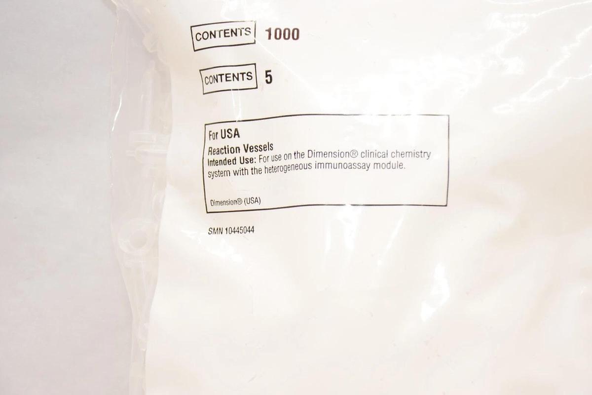 (NEW - Pk1000) SIEMENS 755100.001 , 100045077230 Reaction Vessels