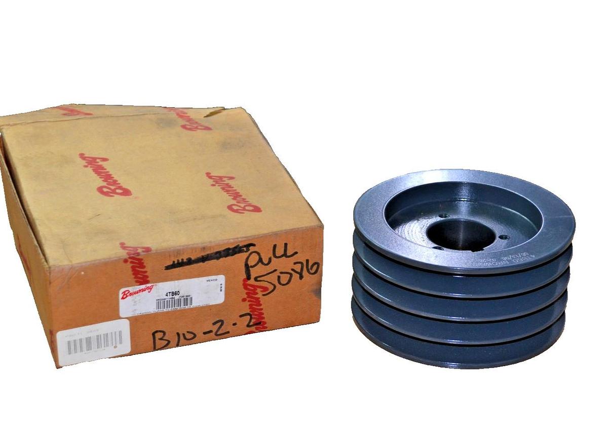 Browning 4TB60 4 Groove SPLIT TAPER SHEAVE Pulley (NEW)