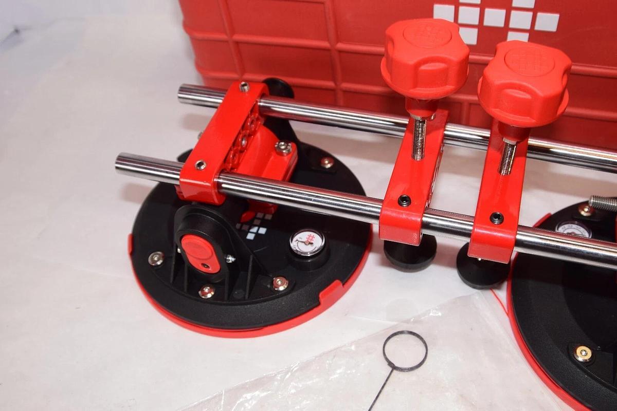 Used HIGHTOP 8" Stone Seamless Seam Setter W/Vacuum Suction Cup Joining Level  Solid