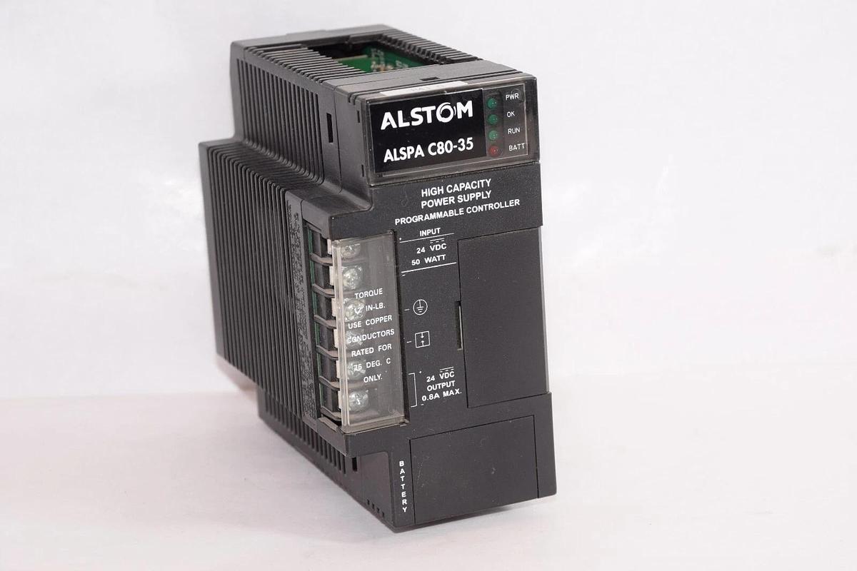 Used GE FANUC IC693PWR331D 24Vdc Hi-Cap 30W Power Supply Module *Broken Mounting Tab*