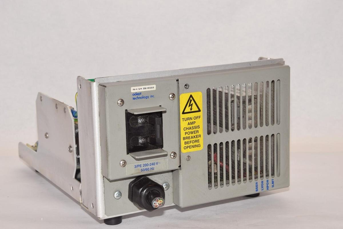 Used ADEPT 10336-15350 , PA-4 200-240V 50/60Hz Power Supply Module