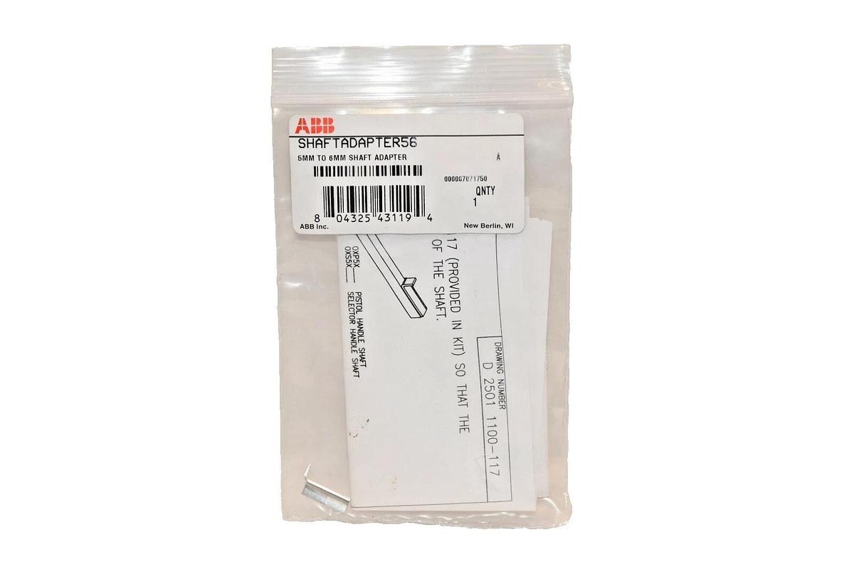 ABB Adapter Accessory ADAPTER56 5mm to 6mm Shaft (NEW)