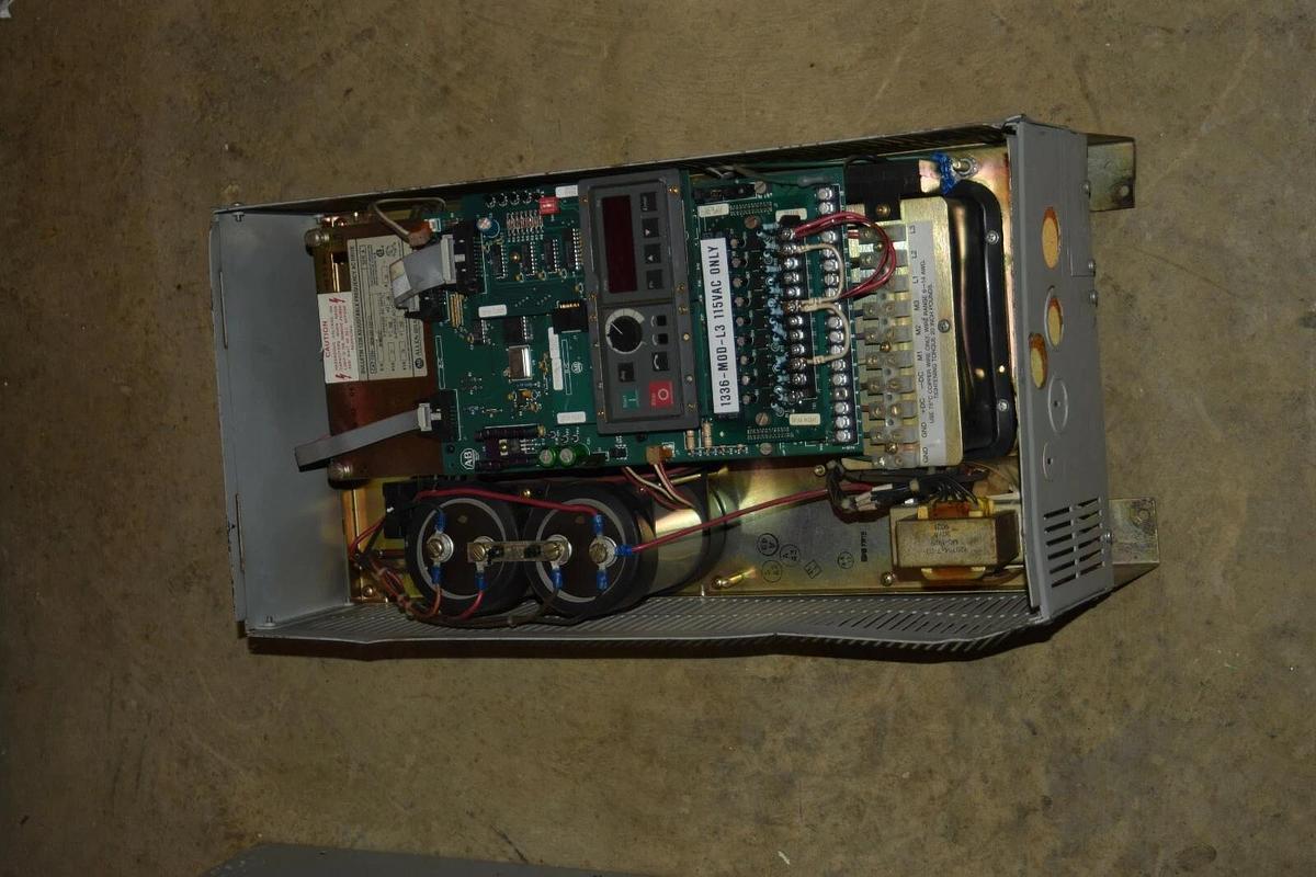 Used Allen-Bradley 1336 B020EAE-FA2-L3 AC Drive SerA  27 Kva 460V 1336-B020EAE-FA2-L3