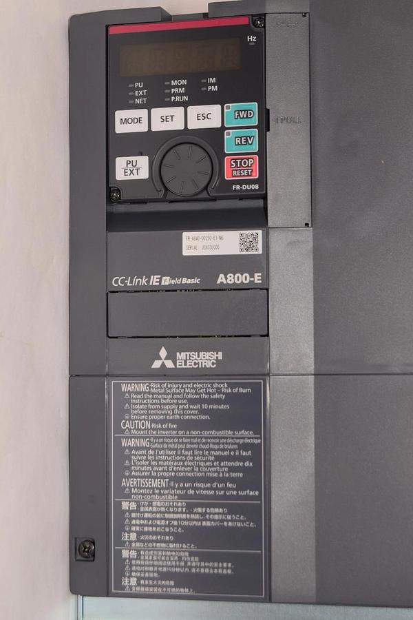 Mitsubishi Inverter A800-E FR-A840-00250-E1-N6 FRA84000250E1N6 3ph 380-500v *NIB
