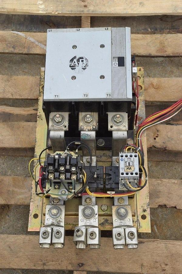 Used Allen Bradley AB SIZE Sz 6 Starter 509-G0D 509G0D Ser C 480v coil  Size6 Sz6