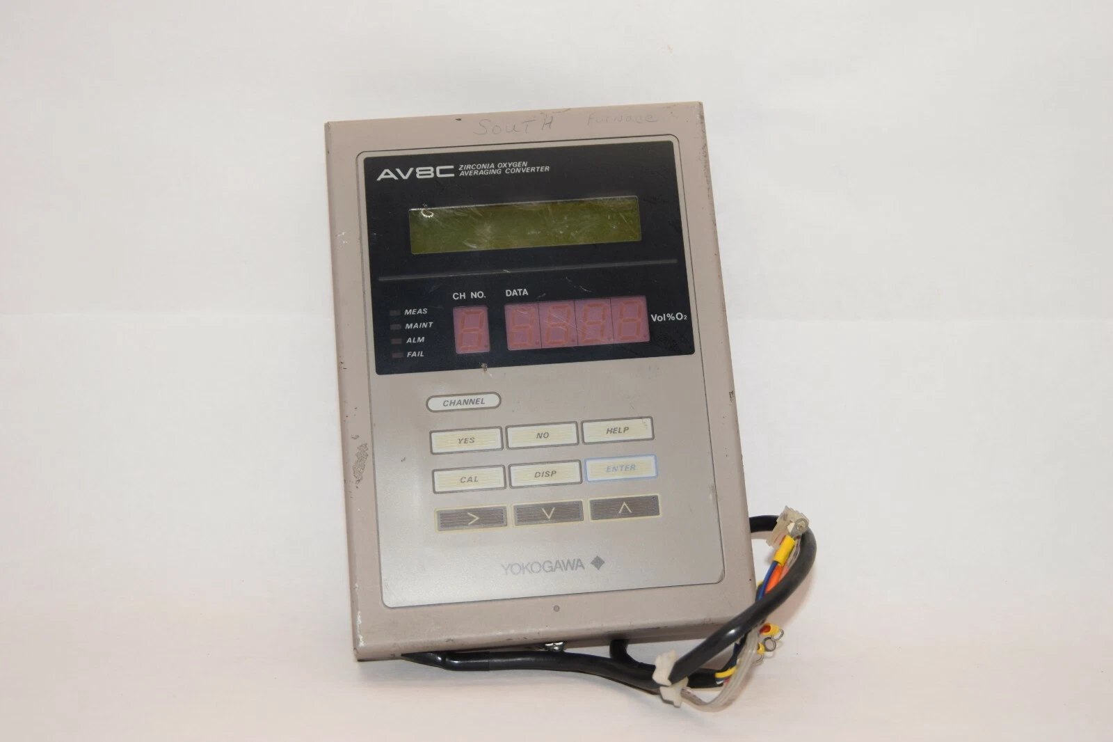 Used YOKOGAWA AV8C AV8C-A-4-E*A ZIRCONIA Oxygen Averaging Converter